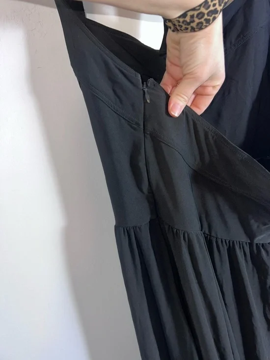 Hill house The Fleur Midi Dress black XL - Picture 7 of 13